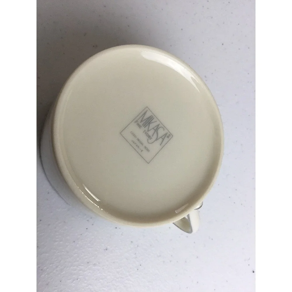 MIKASA Cup Regal Rose Fine Ivory L2251 Japan Coffee Tea Flowers Lot Of 5